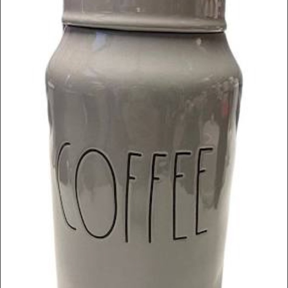 Rae Dunn coffee canister